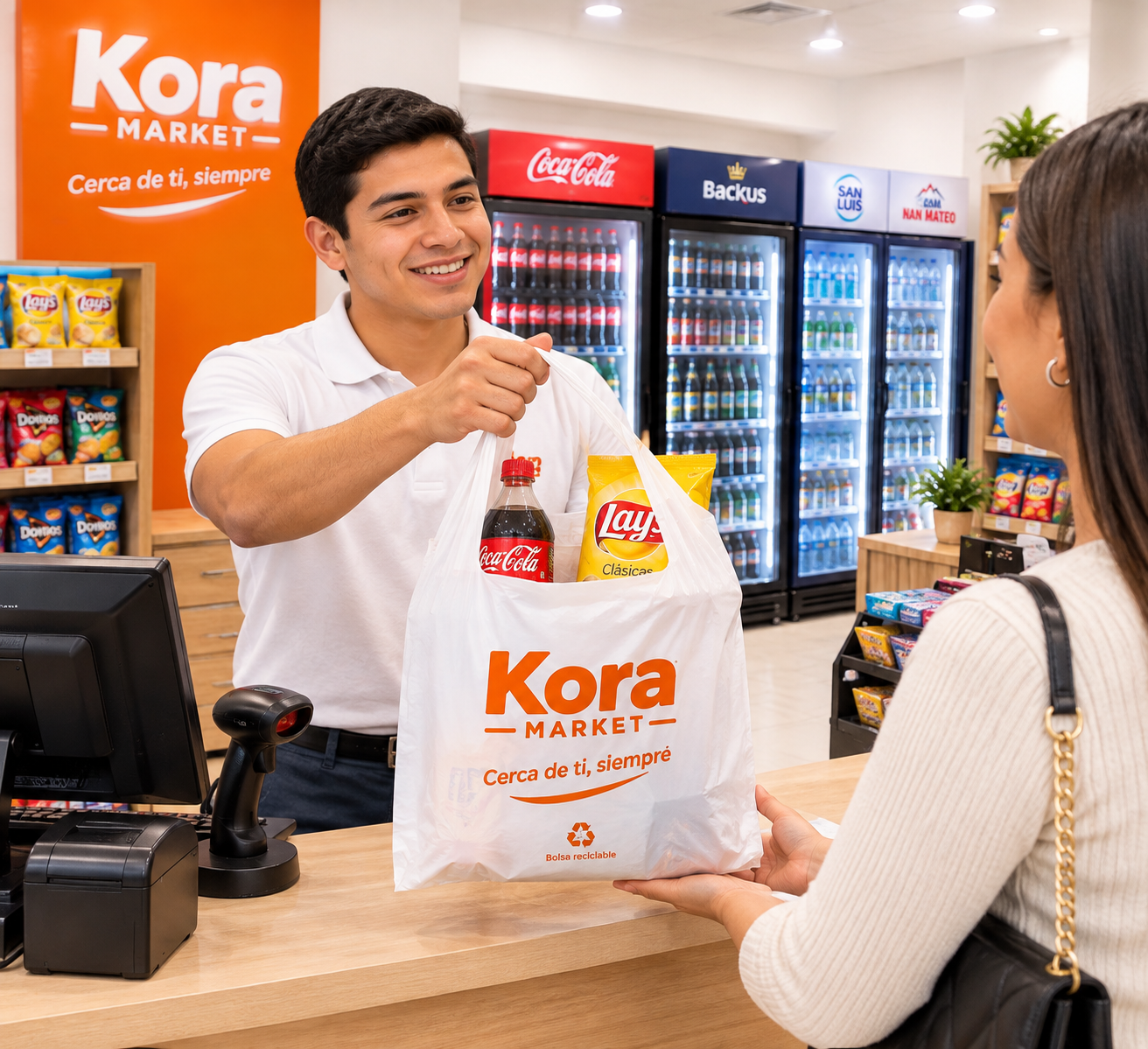 Interior de KORA MARKET